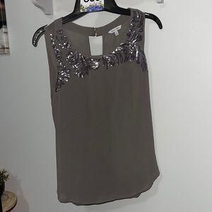 Naked Zebra tank/blouse